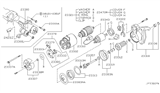 Diagram for 2002 Infiniti I35 Starter Motor - 23300-2Y900