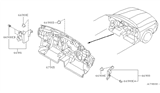 Diagram for 2003 Infiniti I35 Dash Panels - 67900-3Y410