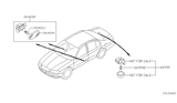 Diagram for 2000 Infiniti I30 Dome Light - 26420-3Y000