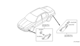 Diagram for Infiniti Side Marker Light - 26190-3Y300