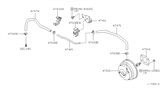 Diagram for 2000 Infiniti I30 Brake Booster - 47210-2Y900