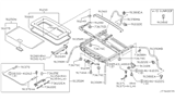 Diagram for 2006 Infiniti M45 Sunroof Cable - 91354-5Y710