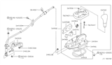 Diagram for Infiniti I35 Automatic Transmission Shifter - 34901-8W000