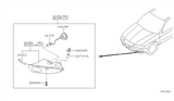 Diagram for Infiniti I30 Fog Light Bulb - 26293-89902