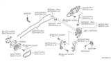 Diagram for 2003 Infiniti I35 Door Handle - 82606-6Y600