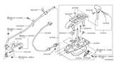 Diagram for 2004 Infiniti I35 Shift Knob - 34910-5Y800