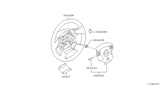 Diagram for Infiniti I30 Steering Wheel - 48430-3Y006