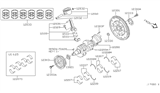 Diagram for 2001 Infiniti I30 Piston - A2010-2Y902