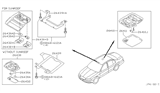 Diagram for Infiniti I30 Dome Light - 26431-5Y720