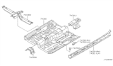 Diagram for 2003 Infiniti I35 Floor Pan - 74312-4Y930