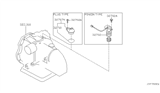 Diagram for Infiniti G20 Speed Sensor - 32702-5V000