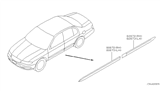 Diagram for 2000 Infiniti I30 Door Moldings - 82870-2Y008