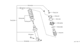 Diagram for Infiniti I35 Coil Springs - 55020-2Y017