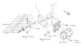 Diagram for Infiniti I35 A/C Idler Pulley - 11925-31U02