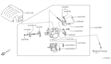 Diagram for Infiniti G35 Throttle Body - 16119-8J101