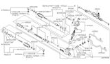 Diagram for Infiniti I35 Tie Rod End - 48520-15U25