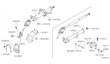 Diagram for 2003 Infiniti I35 Steering Column Cover - 48981-2Y900