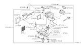 Diagram for 2001 Infiniti I30 Blower Motor - 27220-2Y910