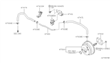 Diagram for 2002 Infiniti I35 Brake Booster - 47210-5Y826