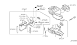 Diagram for Infiniti A/C Expansion Valve - 92200-4Y80A