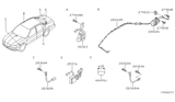 Diagram for 2001 Infiniti I30 Antenna Cable - 28242-2Y000