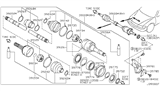 Diagram for 1997 Infiniti I30 CV Boot - 39241-10E86