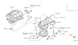 Diagram for Infiniti I30 Dipstick - 11140-2Y000