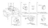 Diagram for 2003 Infiniti I35 Body Control Module - 28595-5Y700