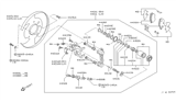 Diagram for 2004 Infiniti I35 Wheel Cylinder Repair Kit - 44120-6J025