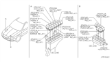 Diagram for Infiniti I30 Relay - 25230-79965