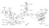 Diagram for 2000 Infiniti I30 Catalytic Converter - 20800-3Y025