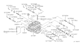 Diagram for Infiniti I30 Valve Body - 31714-85X00