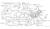 Diagram for 1990 Infiniti M30 Oil Cooler Hose - 21621-F6610