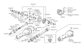 Diagram for Infiniti I35 Pinion Washer - 38424-E3002