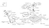 Diagram for Infiniti M30 Fuel Pump - 17042-55L60