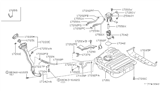 Diagram for Infiniti M30 Fuel Level Sensor - 25060-F6600