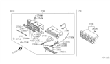 Diagram for 1990 Infiniti M30 Climate Control Module - 27510-F6600