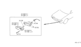 Diagram for 1990 Infiniti M30 Light Socket - 26243-F6600