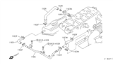 Diagram for 1992 Infiniti M30 PCV Hose - 11826-F6600