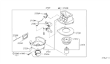 Diagram for Infiniti M30 Blower Motor - 27200-F6600