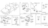 Diagram for Infiniti M30 Relay - 25230-C9967