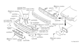 Diagram for Infiniti M30 Bumper - 62022-F6625