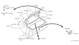 Diagram for Infiniti M30 Door Lock Actuator - 84630-01E10