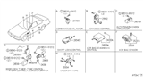 Diagram for Infiniti M30 Air Bag Control Module - B8556-F6622