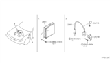 Diagram for Infiniti M30 Engine Control Module - 23710-F6660