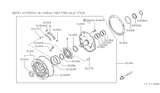 Diagram for 1990 Infiniti M30 Oil Pump - 31340-41X05