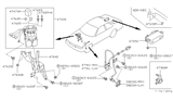 Diagram for 1992 Infiniti M30 Speed Sensor - 47900-23P00