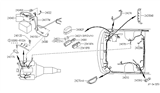 Diagram for Infiniti M30 Battery Terminal - 24340-51E71