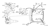 Diagram for 1992 Infiniti M30 Battery Terminal - 24340-51E71