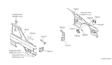 Diagram for Infiniti Fuel Door Hinge - 78836-F6610